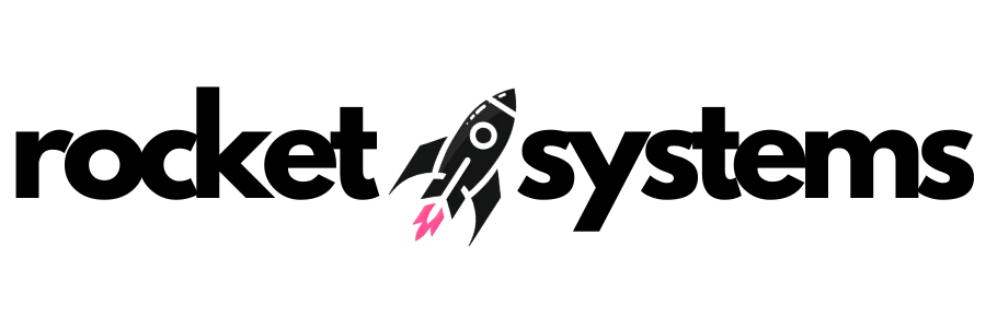 Rocket Systems Logo (3 x 1 in)